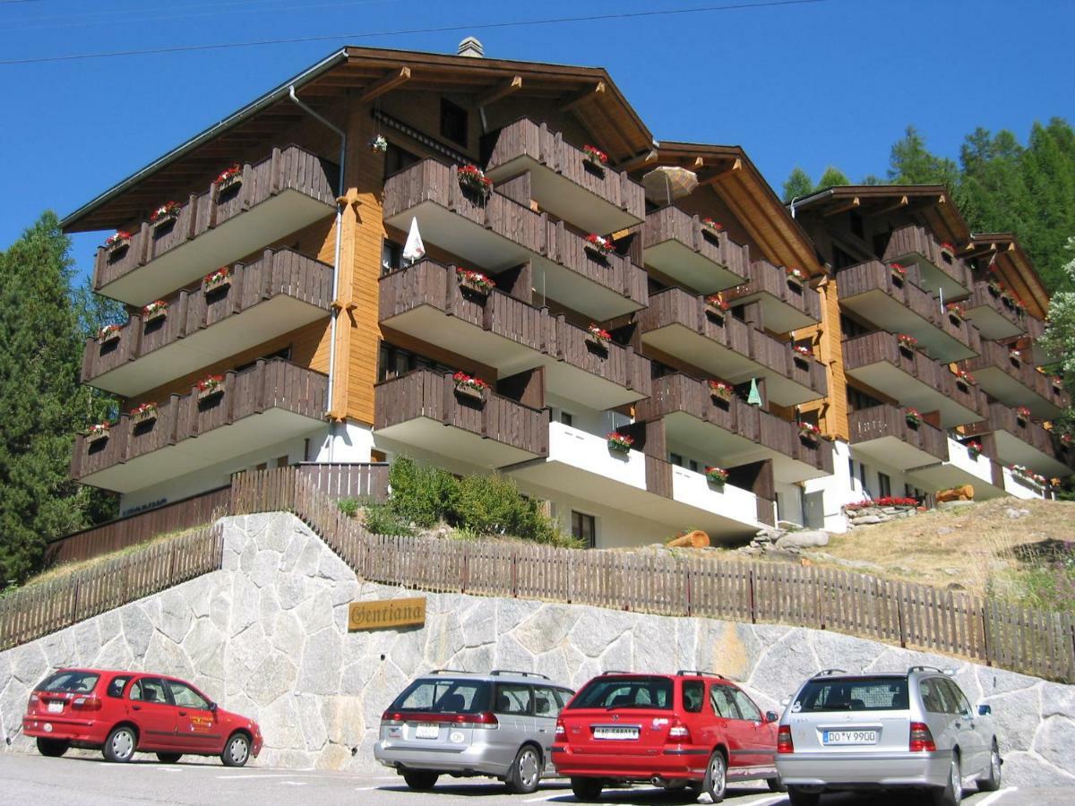 Appartamento Haus Gentiana A Grächen Esterno foto